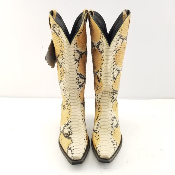 Twisted X Women's  Simulated Snake Skin Cowboy Western Boots Size 7.5B - Picture 8 of 16